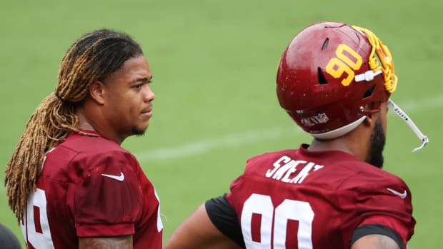 Chase Young & Montez Sweat © Geoff Burke-USA TODAY Sports